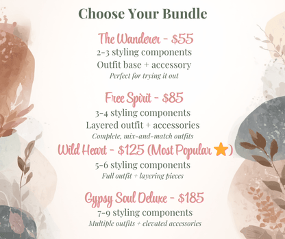 Personalized Thrift Outfit Bundle (2 - 3 Pieces) | Styled for You | Sustainable Fashion Gift - Vegan America
