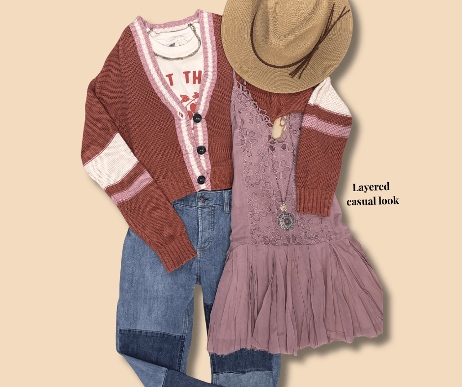 Personalized Thrift Outfit Bundle (2 - 3 Pieces) | Styled for You | Sustainable Fashion Gift - Vegan America