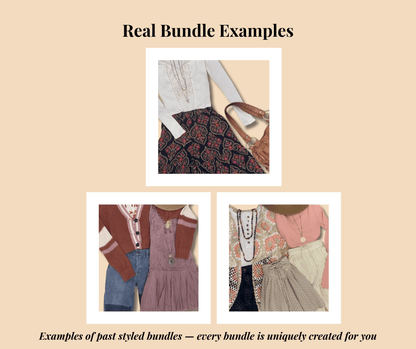 Personalized Thrift Outfit Bundle (2 - 3 Pieces) | Styled for You | Sustainable Fashion Gift - Vegan America