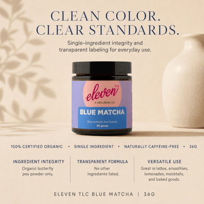 Butterfly Pea Flower Powder | Blue Matcha | Color-Changing | 36g - Vegan America