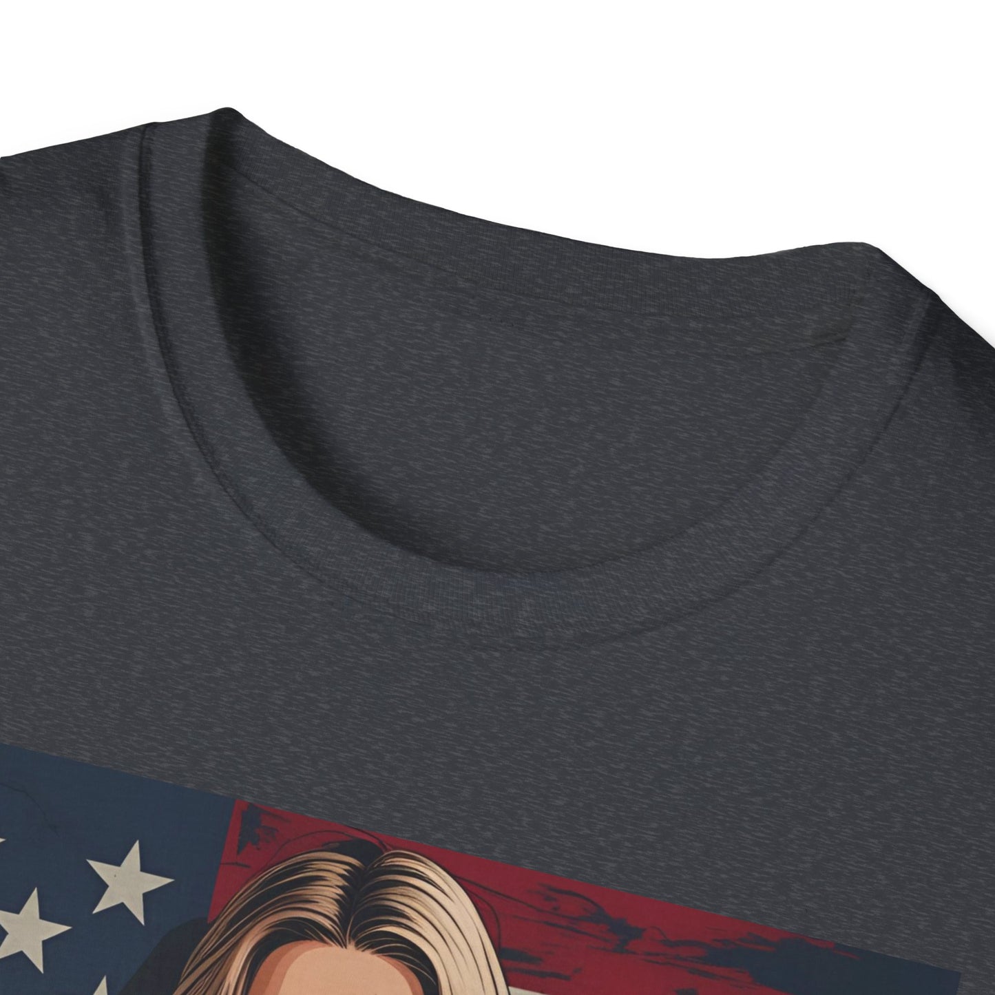 Vegan America T-Shirt | UnisexSoftstyle Tee, Eco - Friendly Fashion, Gift for Vegans, Independence Day Outfit, Casual Wear - Vegan America