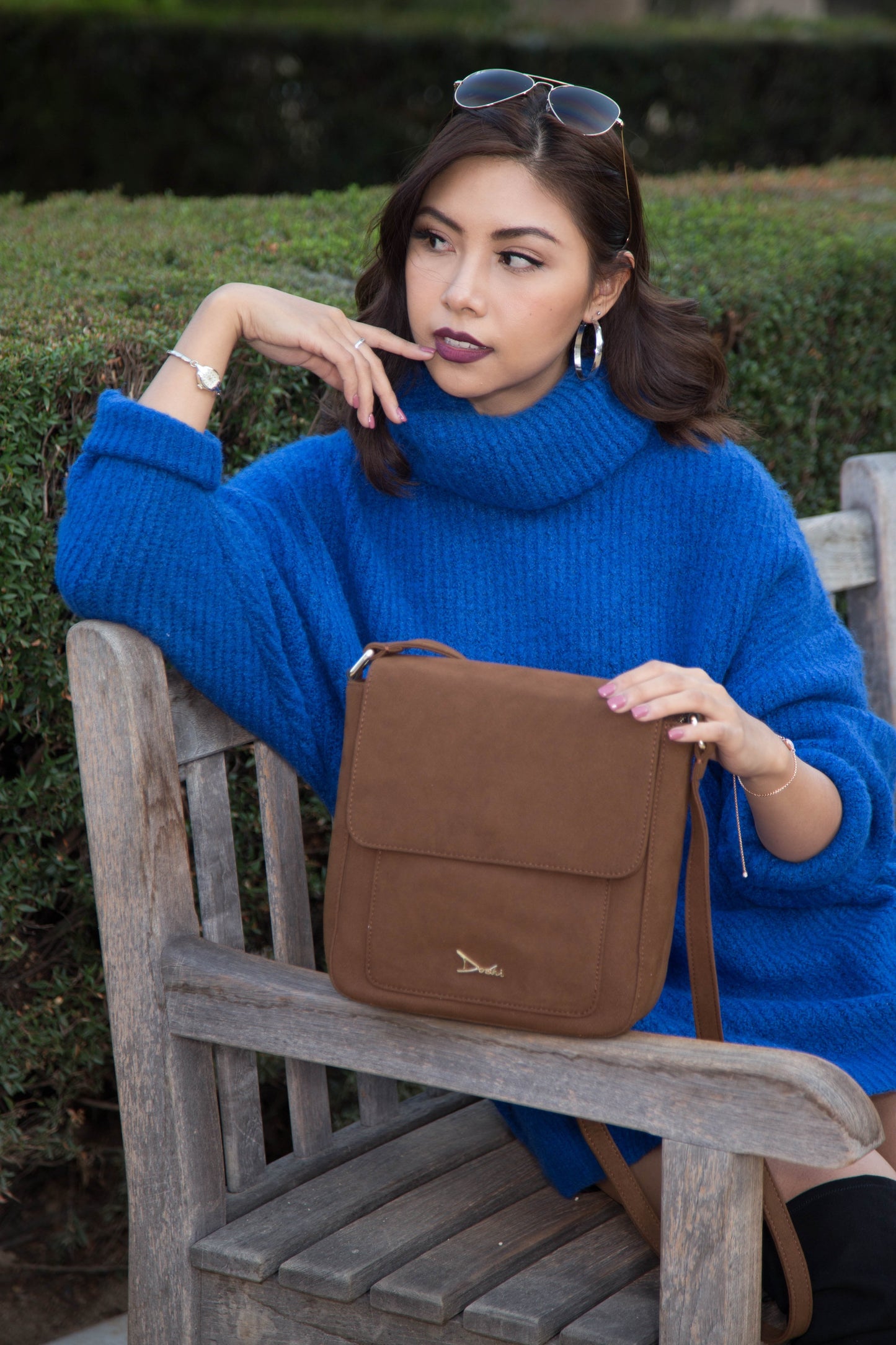 Doshi Portrait Suede Bag - Vegan - Doshi FCSA
