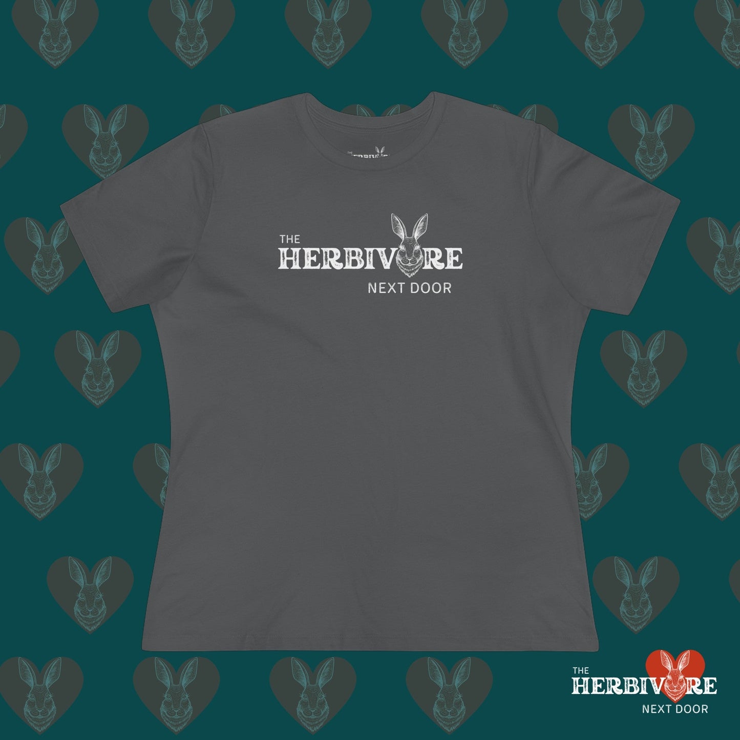 The Herbivore Next Door - Women's Style B&C 6400 - Vegan America