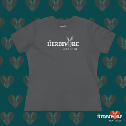 The Herbivore Next Door - Women's Style B&C 6400 - Vegan America