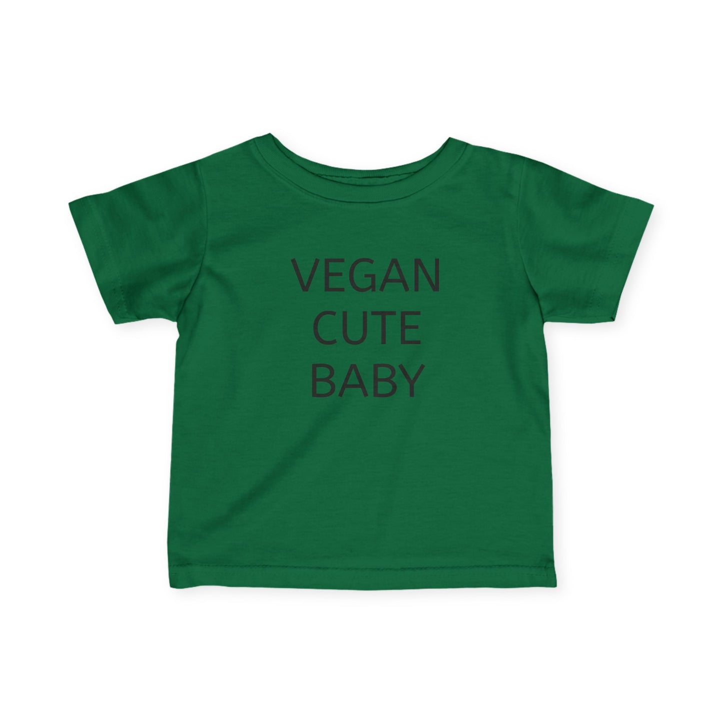 Vegan Baby Tee, Cute Infant T-Shirt, Organic Cotton Toddler Shirt, Eco - Friendly Baby Gift, Baby Shower Present - Vegan America