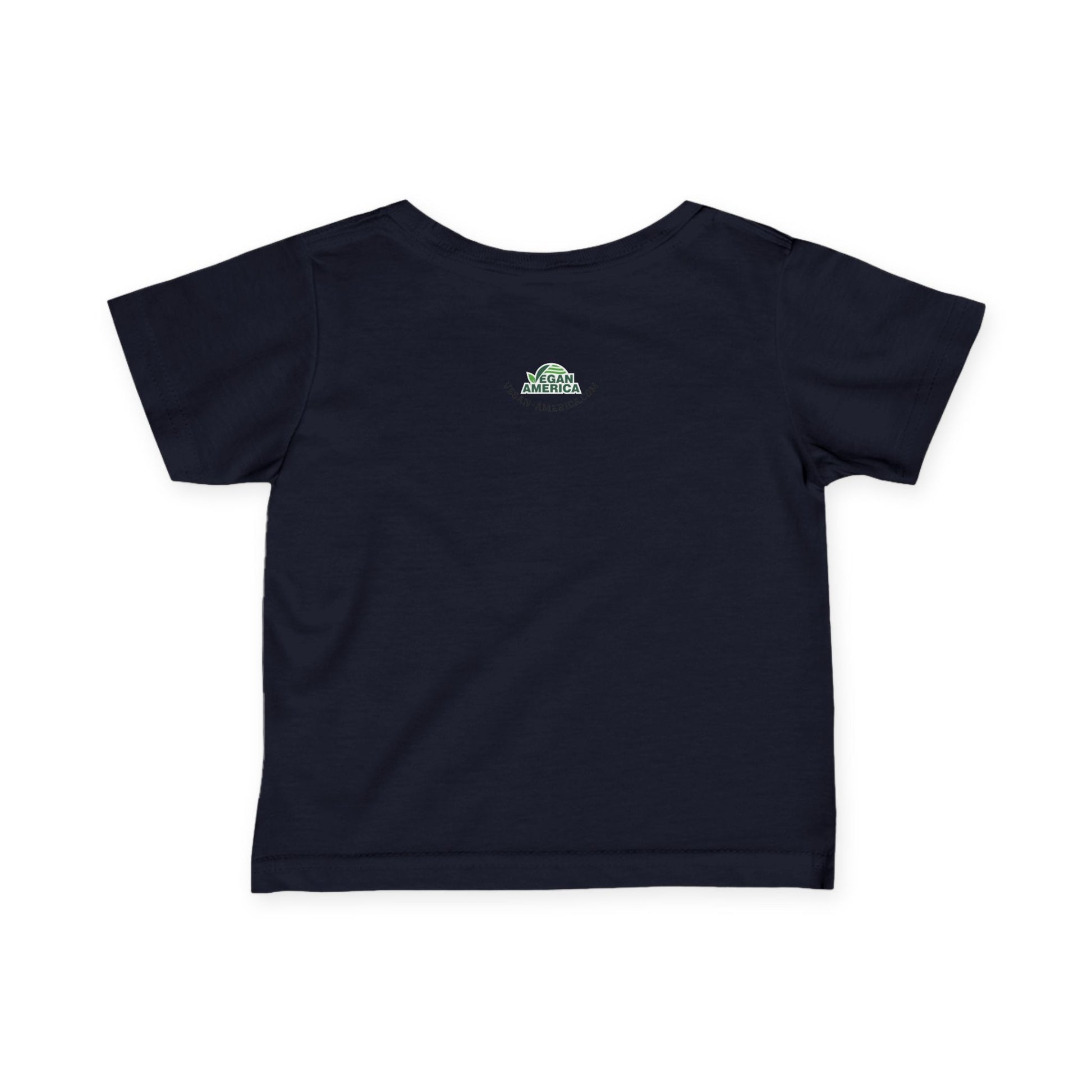 Vegan Baby Tee, Cute Infant T-Shirt, Organic Cotton Toddler Shirt, Eco - Friendly Baby Gift, Baby Shower Present - Vegan America