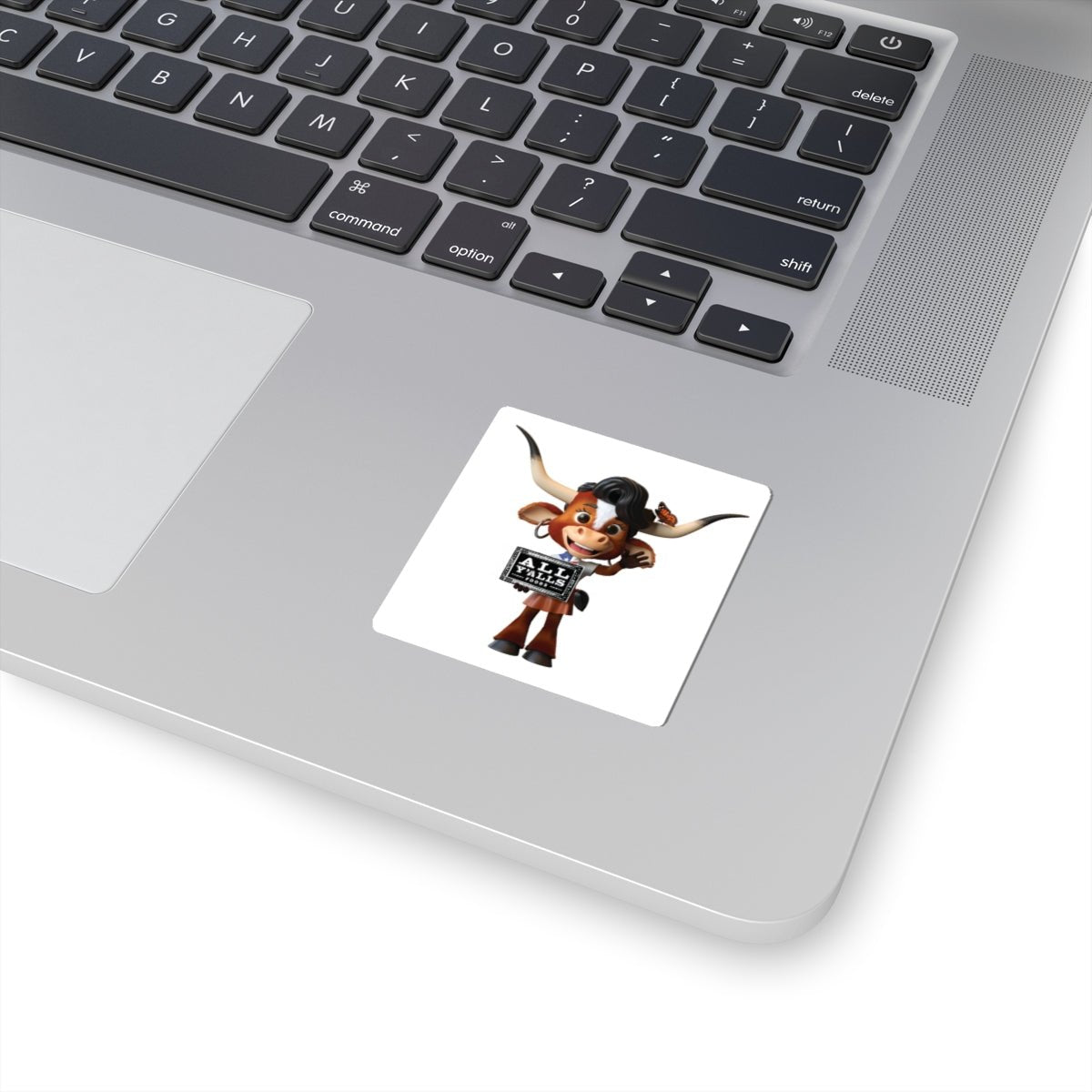 Kiss - Cut Stickers - Vegan America