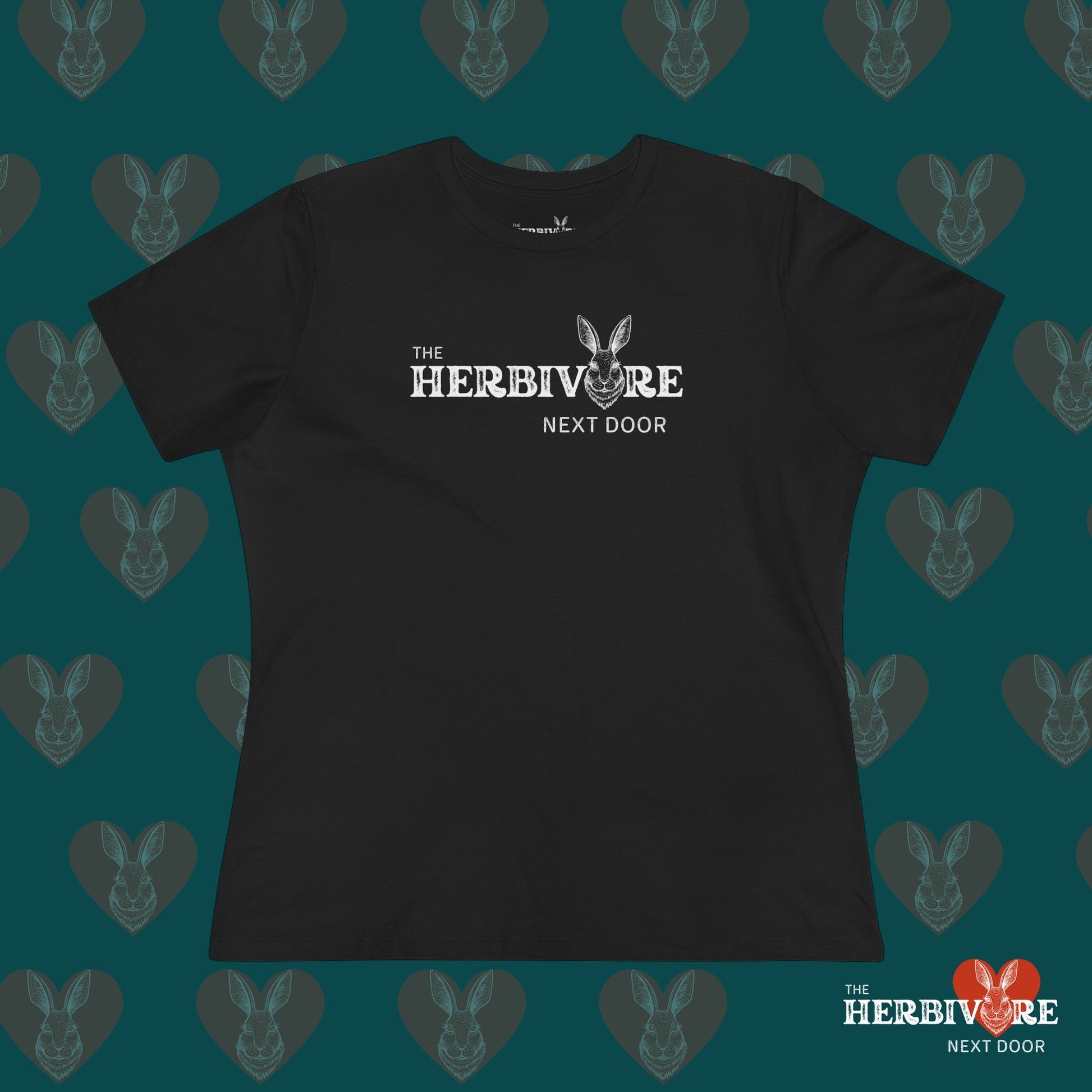 The Herbivore Next Door - Women's Style B&C 6400 - Vegan America