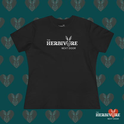 The Herbivore Next Door - Women's Style B&C 6400 - Vegan America