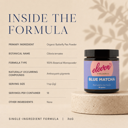 Butterfly Pea Flower Powder | Blue Matcha | Color-Changing | 36g - Vegan America