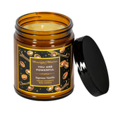 You Are Powerful Espresso Vanilla Mini Candle - Vegan America