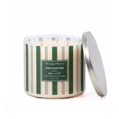 Festive 3-Wick Spruce & Fir 16oz Candle - Vegan America