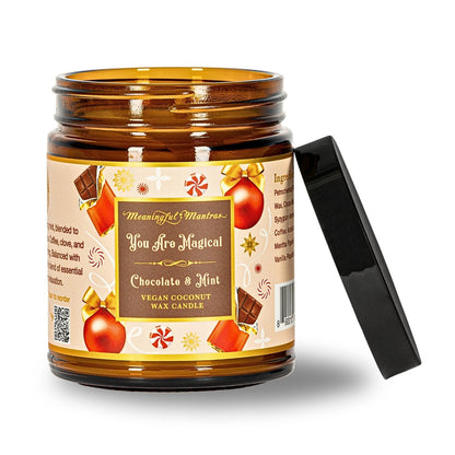You Are Magical Chocolate & Mint Aromatherapy Candle