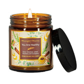 You Are Healthy Holistic Blend Candle - Vegan America