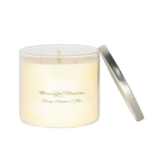 3 - Wick Orange, Cinnamon, & Clove 16oz Candle - Vegan America