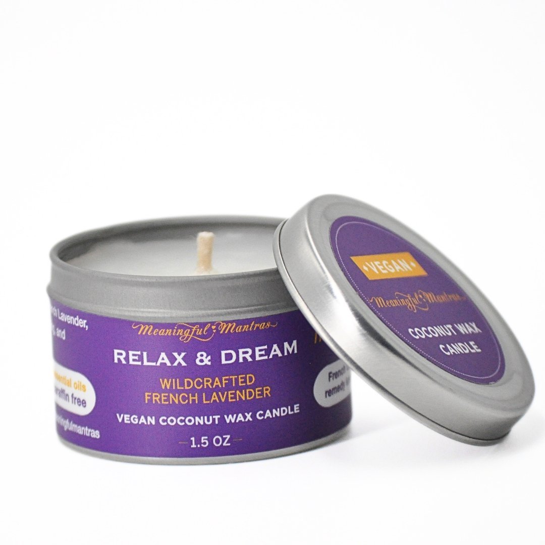1.5oz French Lavender Tin Candle - Vegan America