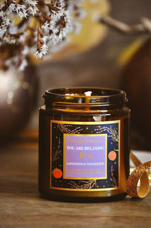 You Are Relaxing Lavender & Tangerine Mini Candle - Vegan America