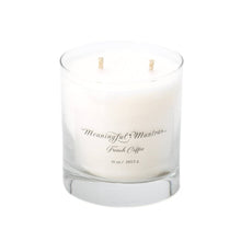 French Coffee 10oz Minimalistic Aromatherapy Candle - Vegan America