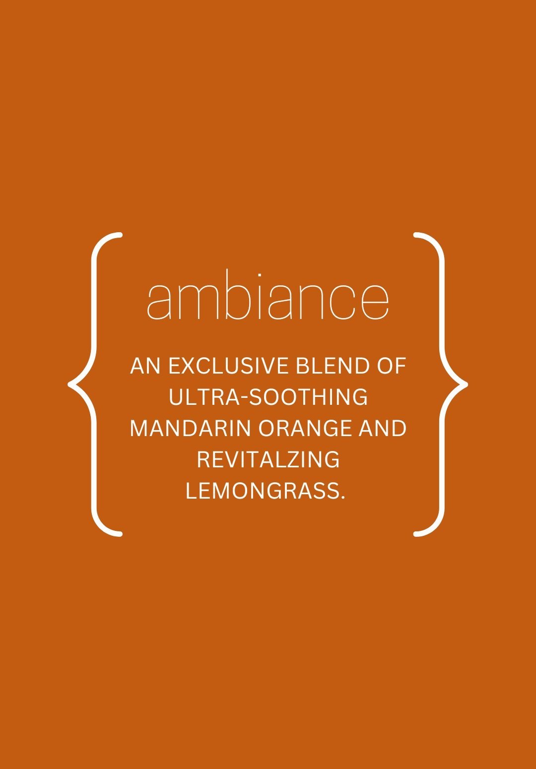 Create Ambiance Mandarin Orange & Lemongrass Candle - Vegan America