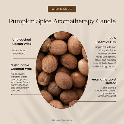 You Are Thriving Pumpkin Spice Mini Candle - Vegan America