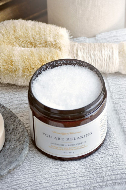 You Are Relaxing Lavender Eucalyptus 14oz Epsom Salt