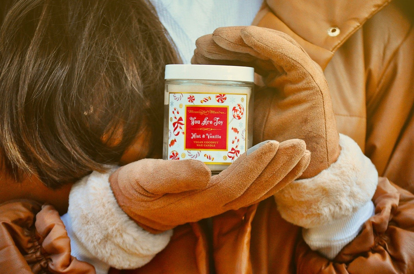 You Are Joy Mint & Vanilla Candle - Vegan America