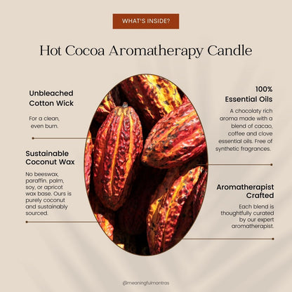 You Are Cozy Hot Cocoa Candle - Vegan America