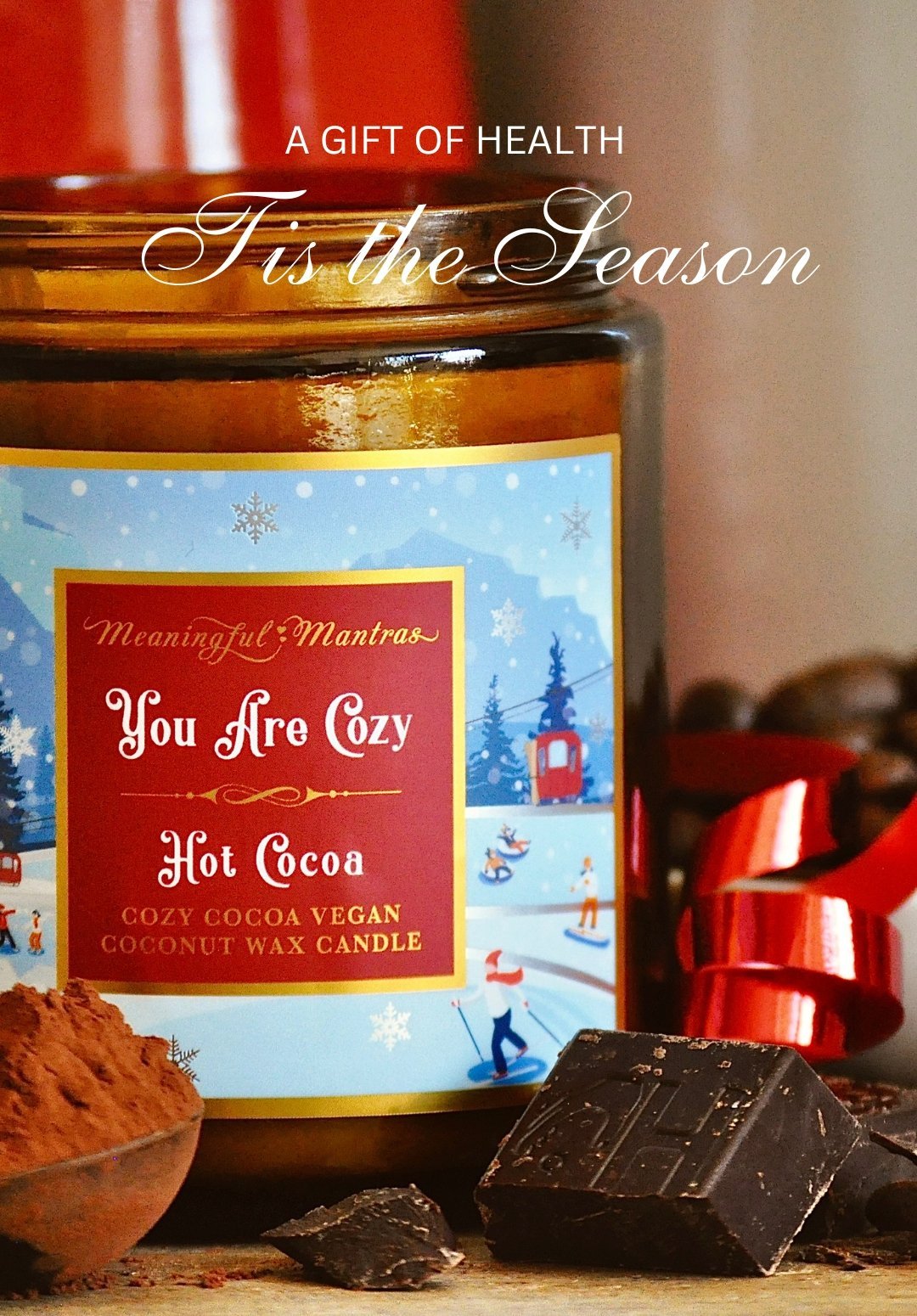 You Are Cozy Hot Cocoa Candle - Vegan America