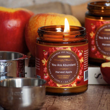 You Are Abundant Harvest Apple Candle - Vegan America