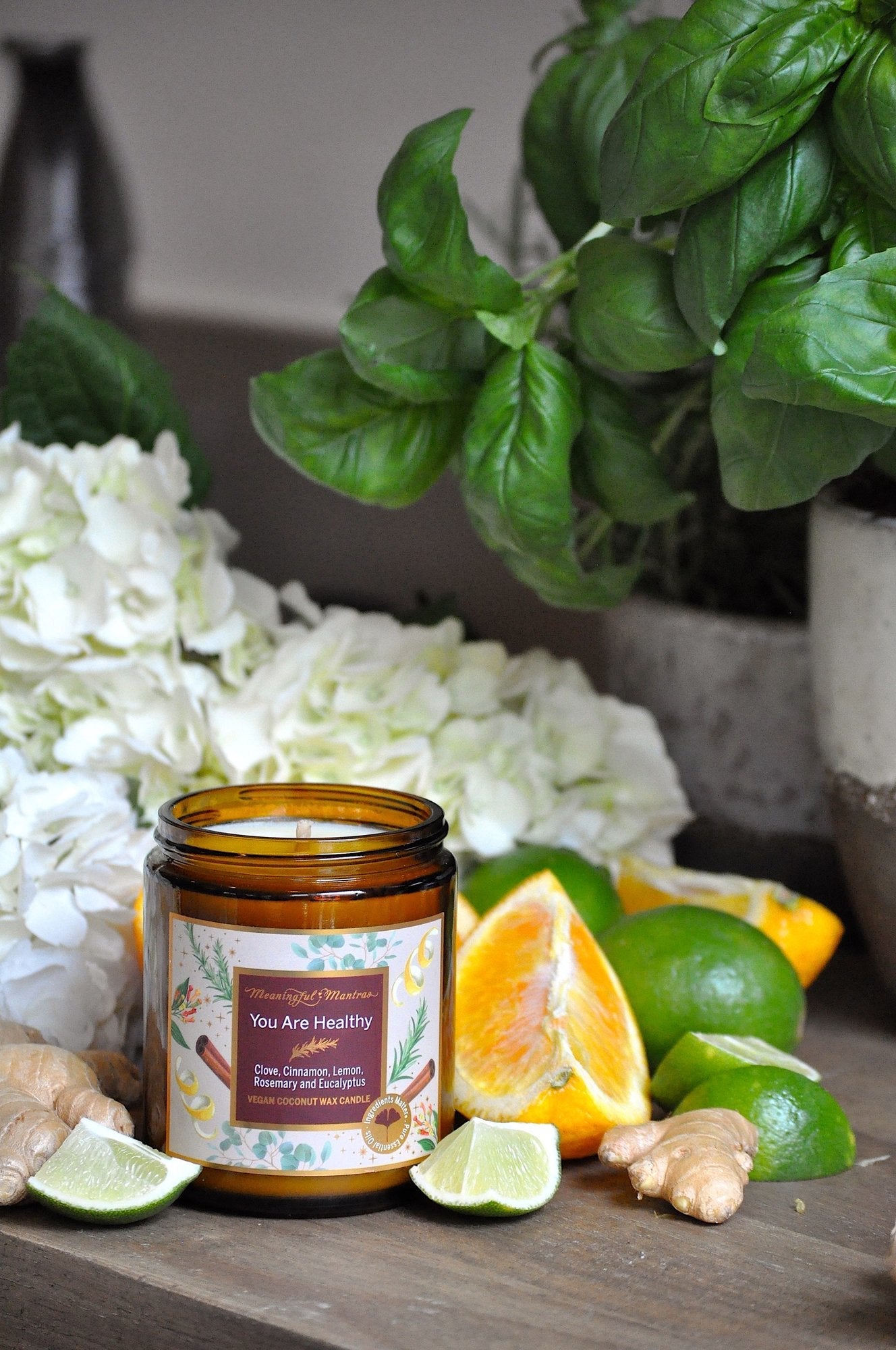 You Are Healthy Holistic Blend Candle - Vegan America