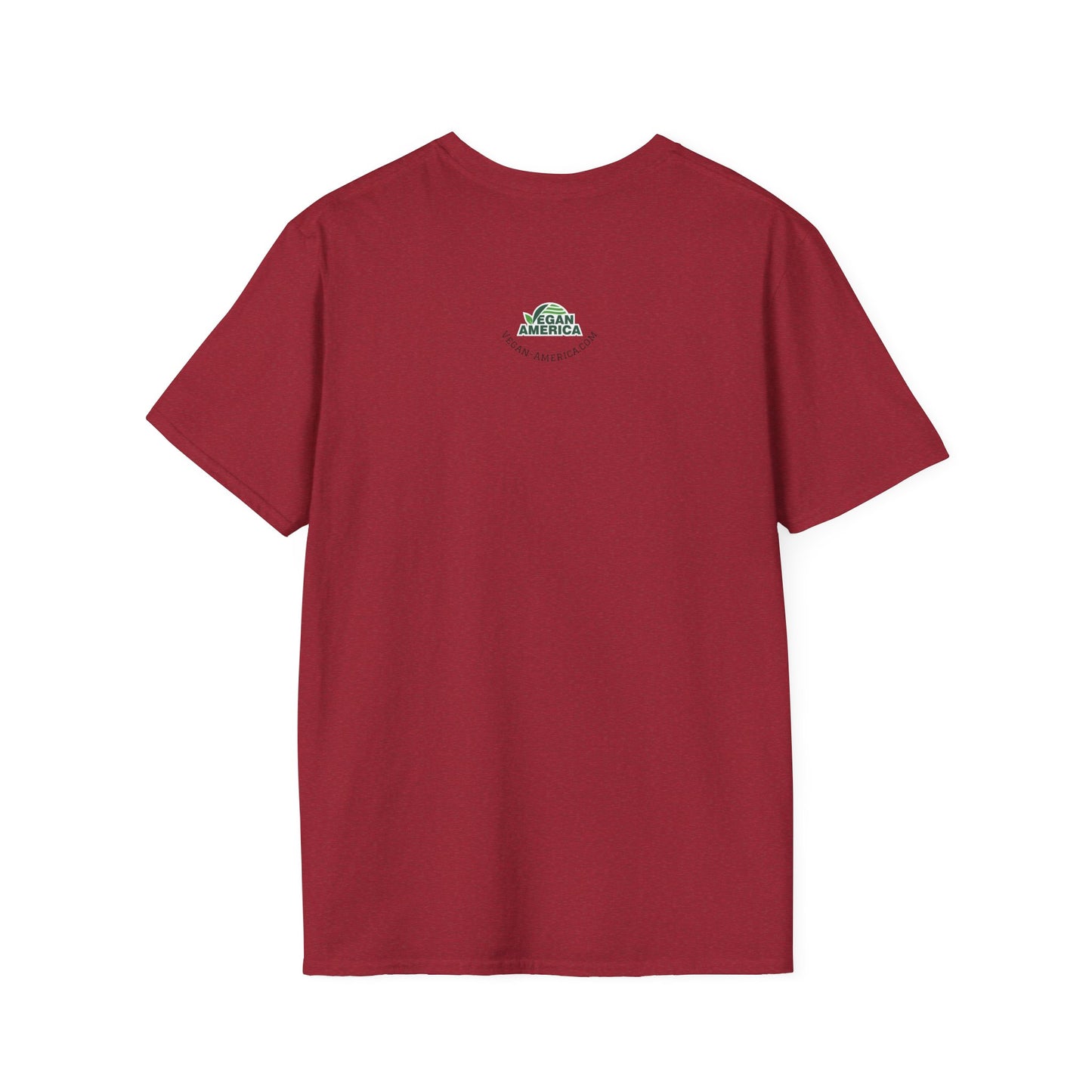 Unisex Vegan America T-Shirt, Eco - Friendly Apparel, Plant - Based Lifestyle Shirt, Perfect Gift for Vegans, Animal Rights Awareness Wear - Vegan America