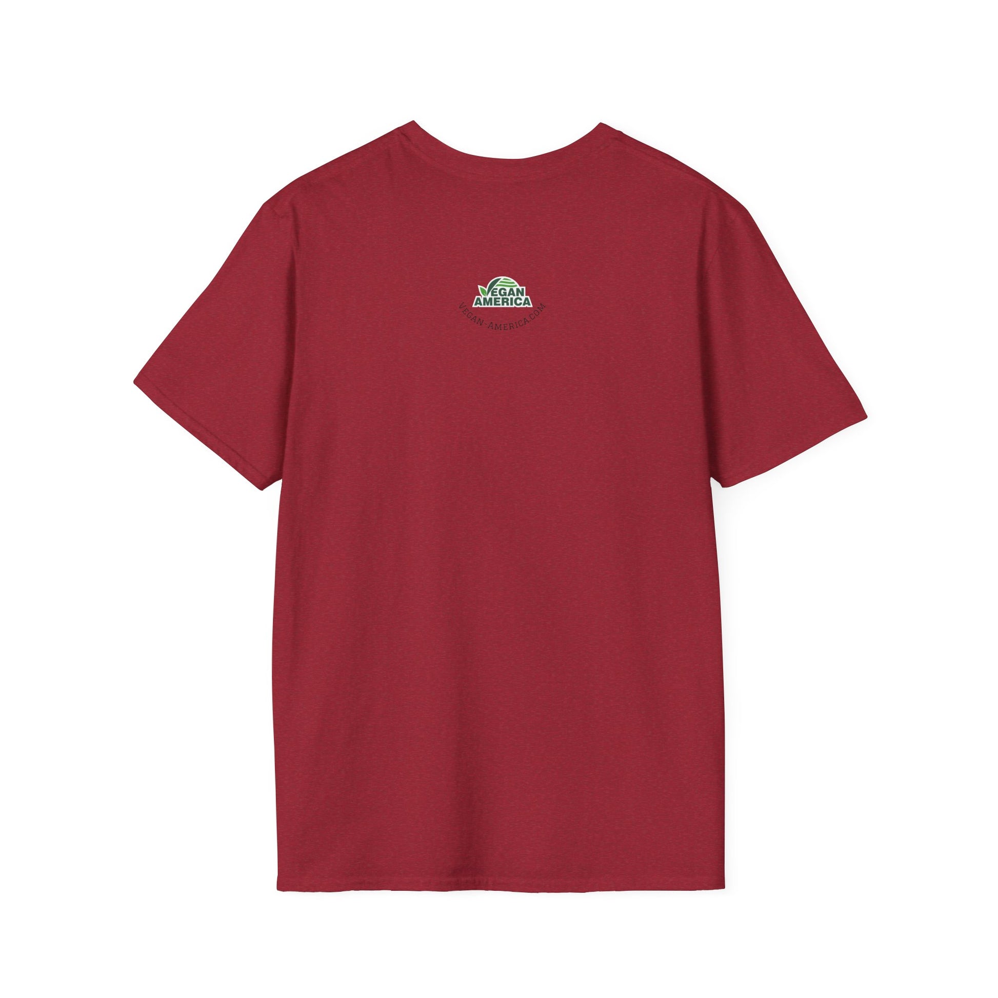 Unisex Vegan America T-Shirt, Eco - Friendly Apparel, Plant - Based Lifestyle Shirt, Perfect Gift for Vegans, Animal Rights Awareness Wear - Vegan America