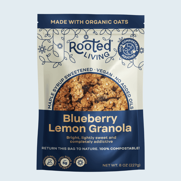Blueberry Lemon Granola - Vegan America