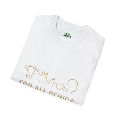 Unisex Vegan America T-Shirt, Eco - Friendly Apparel, Plant - Based Lifestyle Shirt, Perfect Gift for Vegans, Animal Rights Awareness Wear - Vegan America