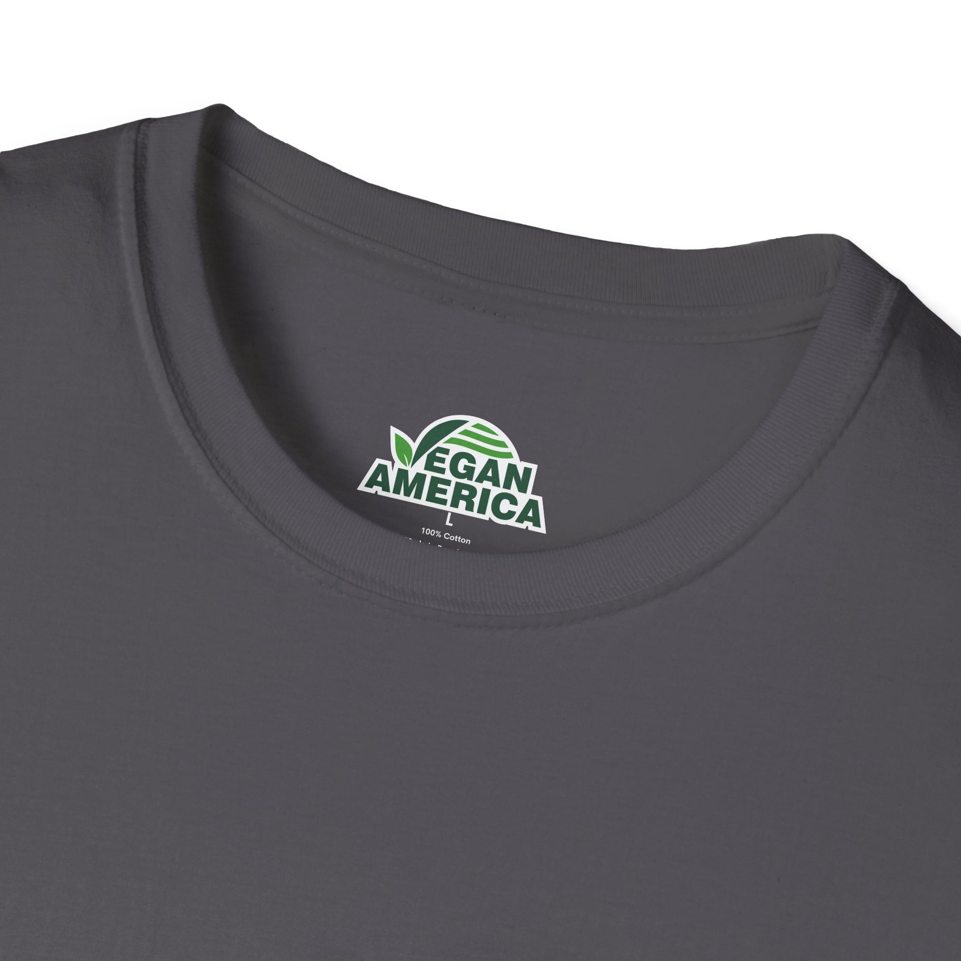 Unisex Vegan America T-Shirt, Eco - Friendly Apparel, Plant - Based Lifestyle Shirt, Perfect Gift for Vegans, Animal Rights Awareness Wear - Vegan America