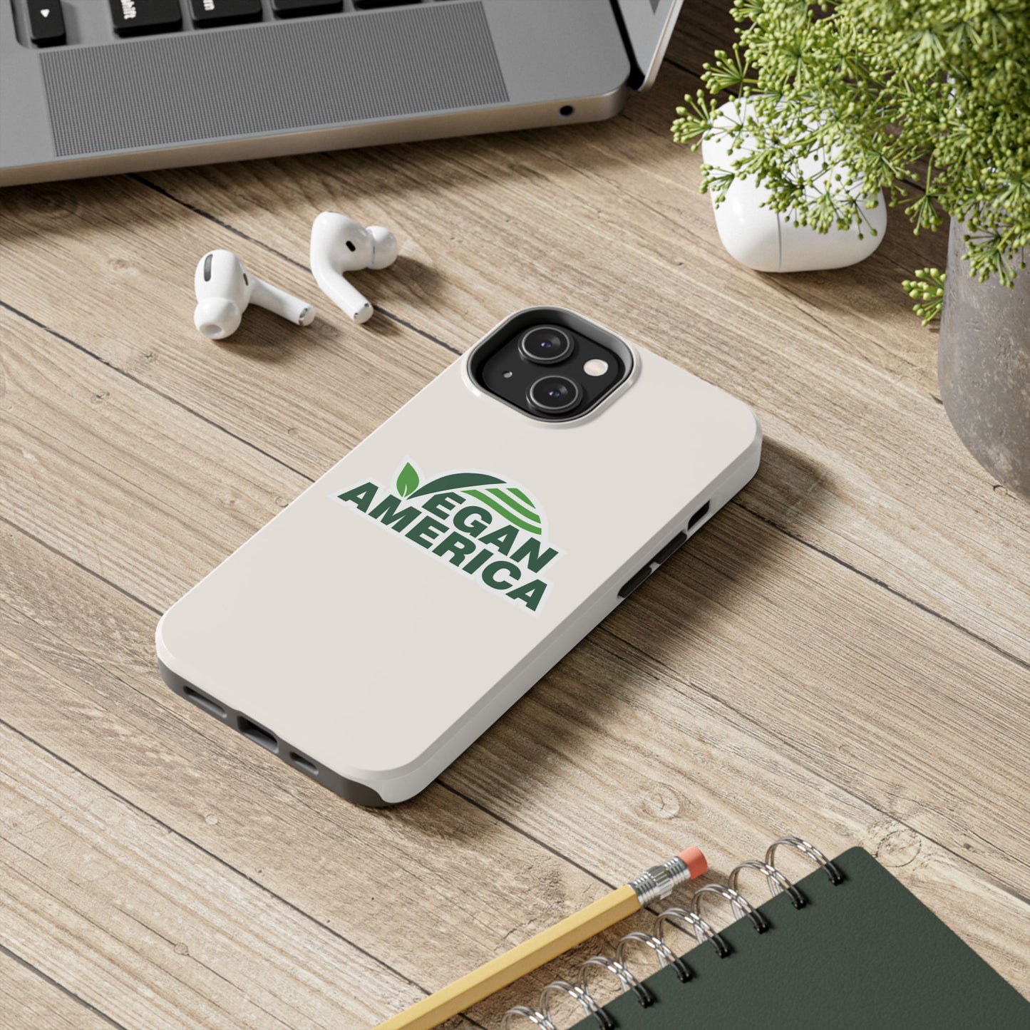 Vegan America Tough Phone Case - Vegan America
