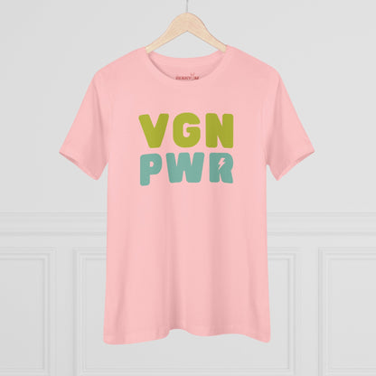 Vegan Power - Women's Style B&C 6400 - Vegan America