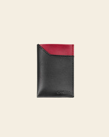 Waterproof slim card holder - Black/Red