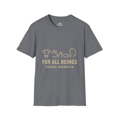 Unisex Vegan America T-Shirt, Eco - Friendly Apparel, Plant - Based Lifestyle Shirt, Perfect Gift for Vegans, Animal Rights Awareness Wear - Vegan America