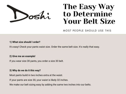 Copy of Gunmetal Roller Belt (Sizes 30-36) for Boston