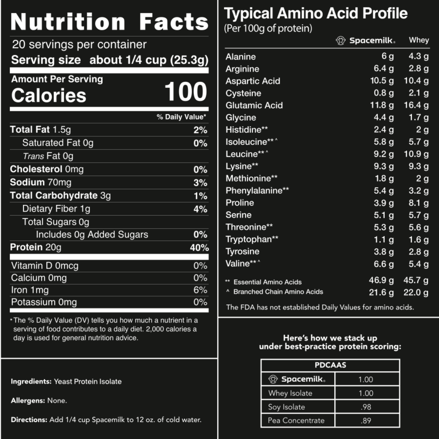 Spacemilk | Unflavored