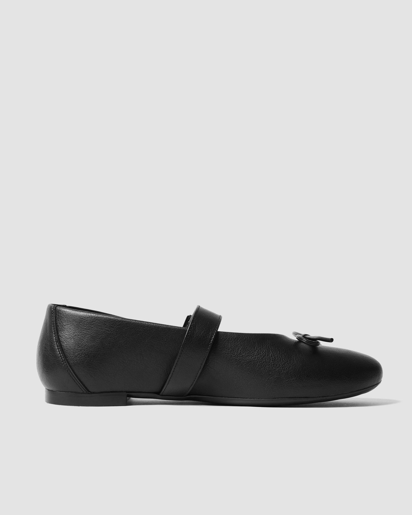 Mara Pumps black ballerinas with a bow - Vegan America