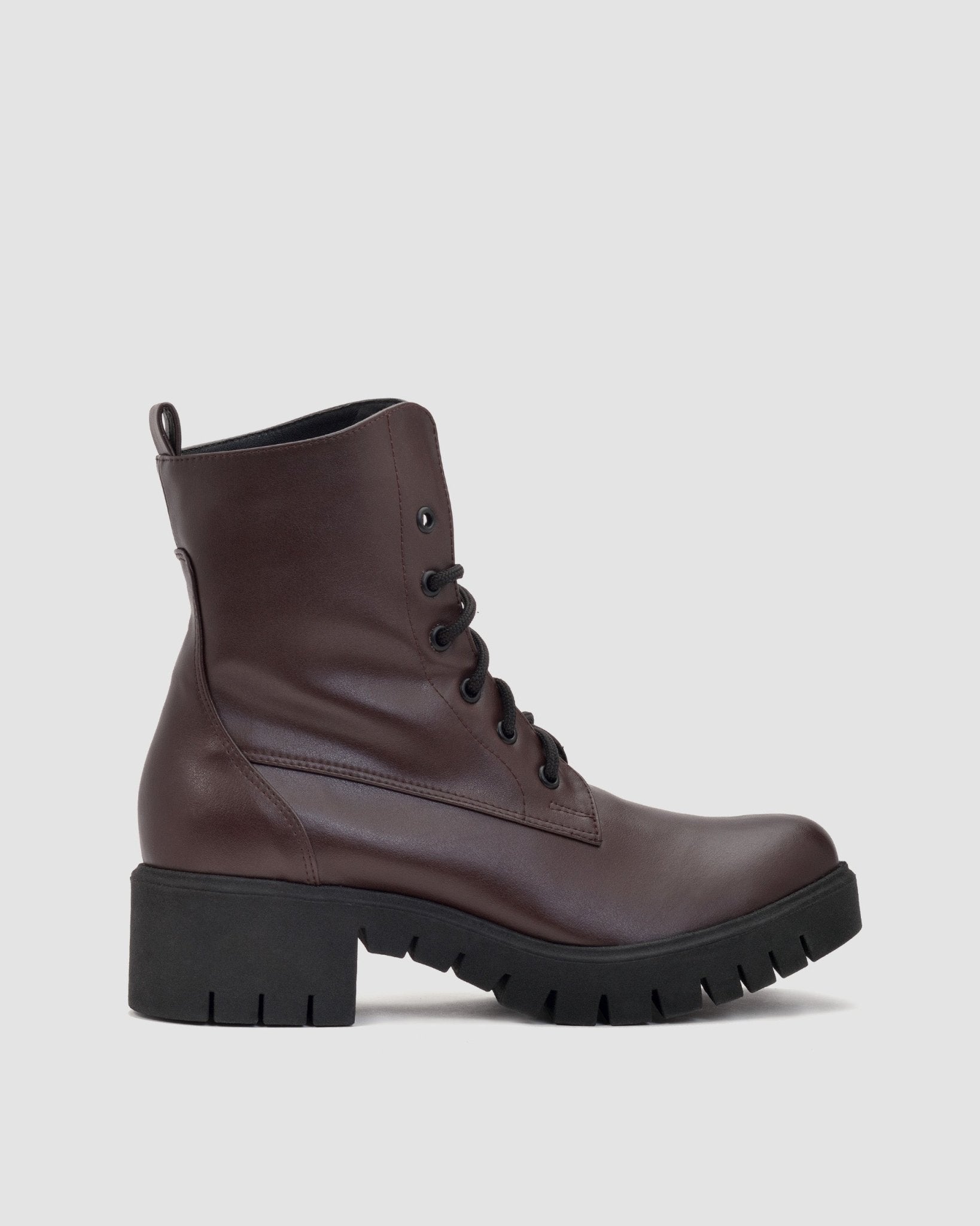 Women's Boots Workers No. 3 Chocolate - Vegan America