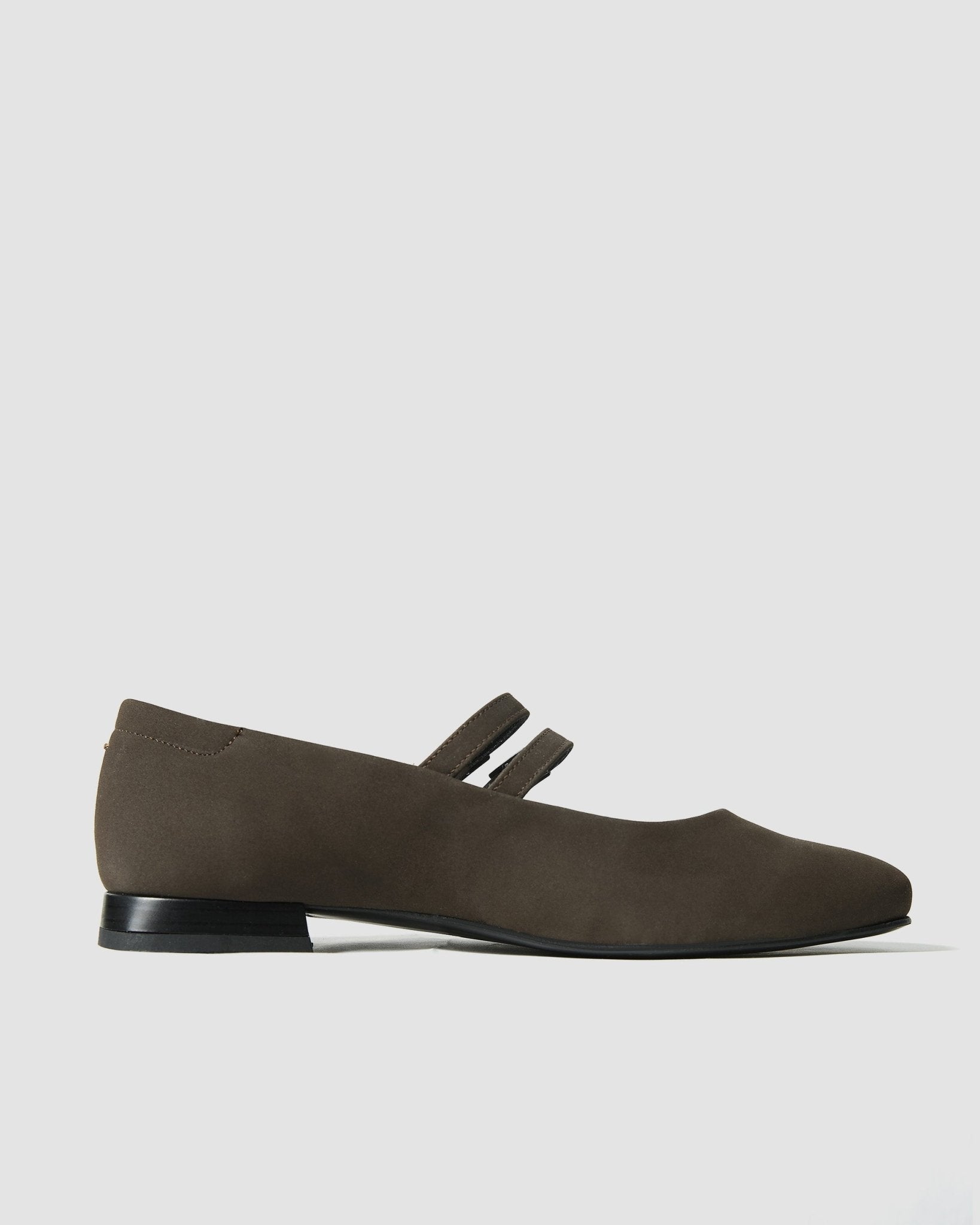 Chocolate Mary Jane Pumps brown ballerinas - Vegan America