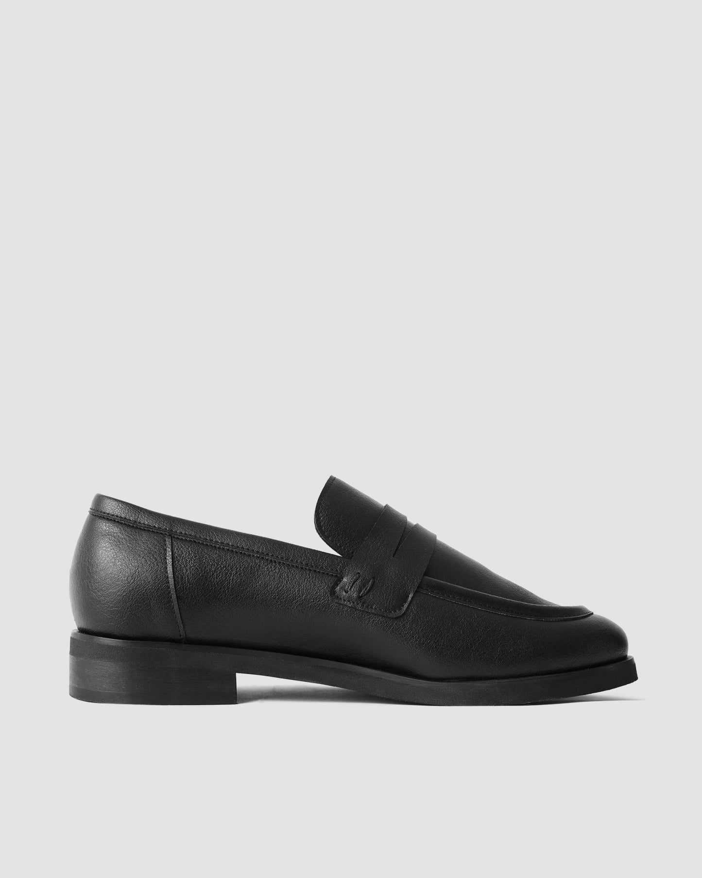 Dakota Loafers Black black women's moccasins - Vegan America