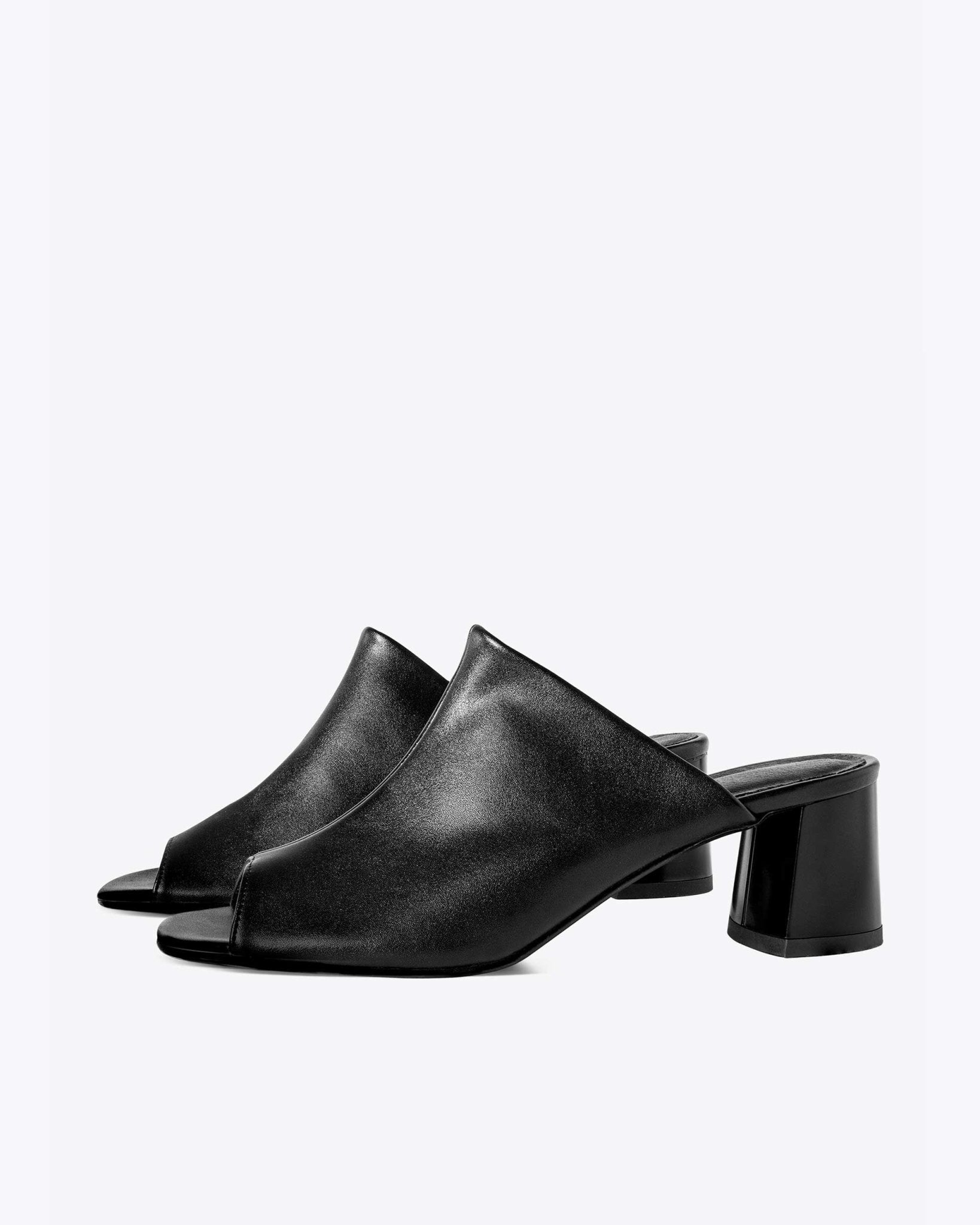 Uptown Black Nopal cactus leather sandals - Vegan America