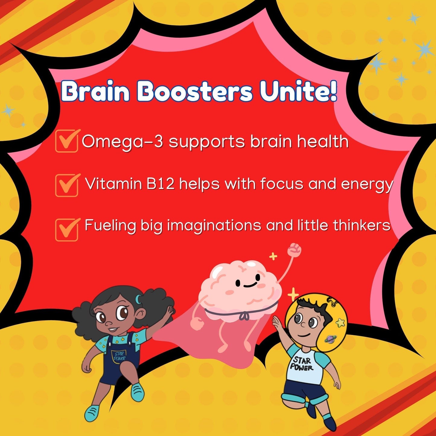 VitaStars Kids Growth & Gut Health Bundle – Daily Multivitamin Gummies + Prebiotic and Probiotic Gummies – Gluten Free Vegan, 2 Pack - Vegan America