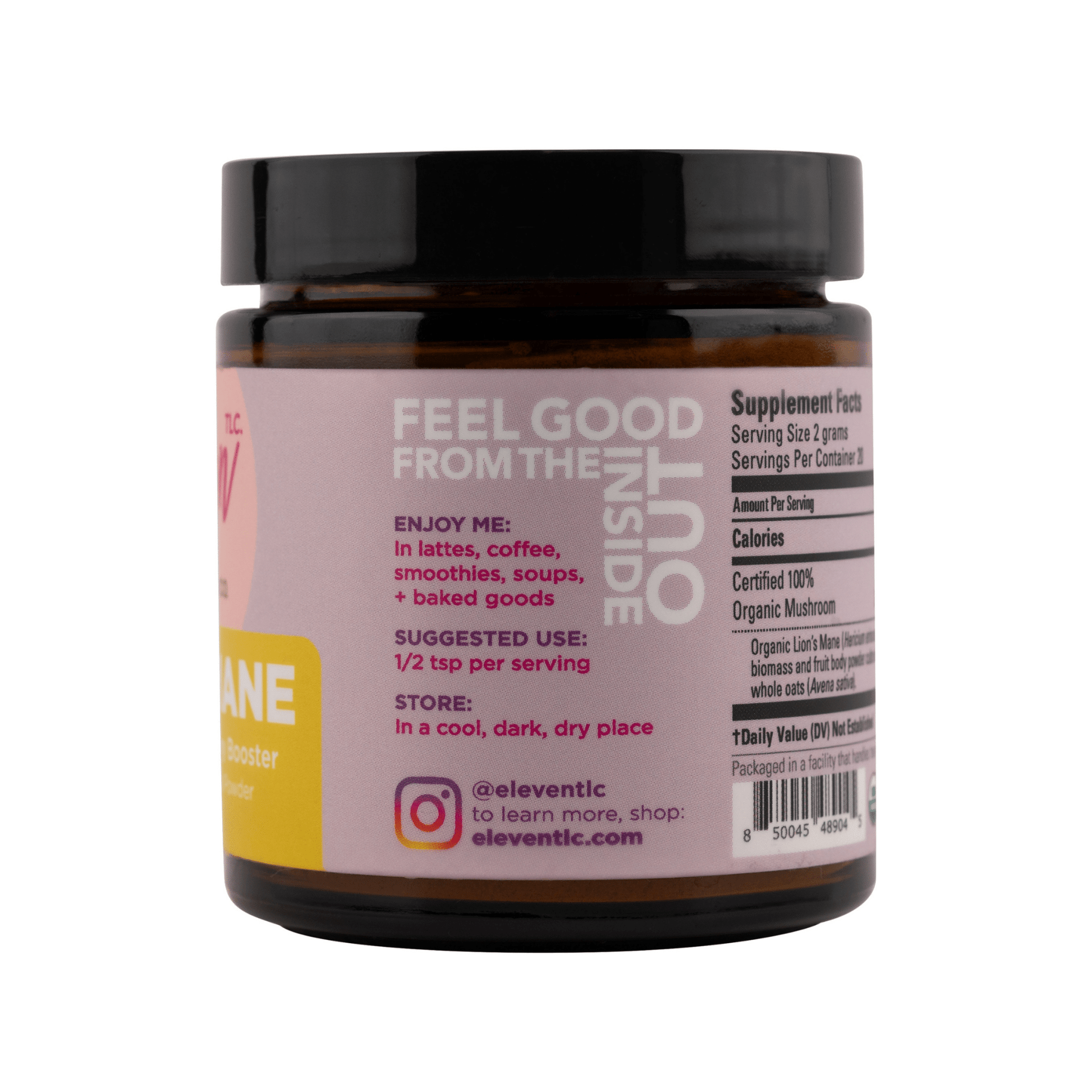 Organic Lion's Mane Mushroom Powder - Vegan America