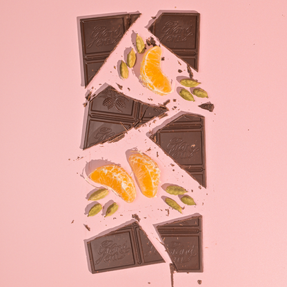 Cardamom & Orange Chocolate Bar