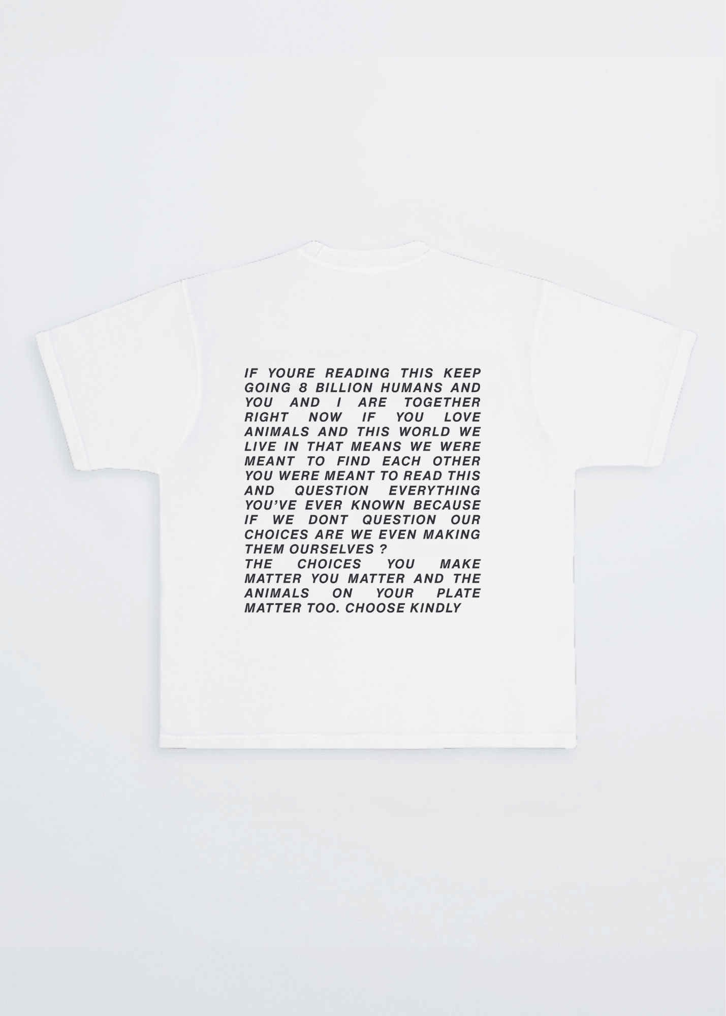 IF YOURE READING THIS ITS NOT TOO LATE TEE - Vegan America
